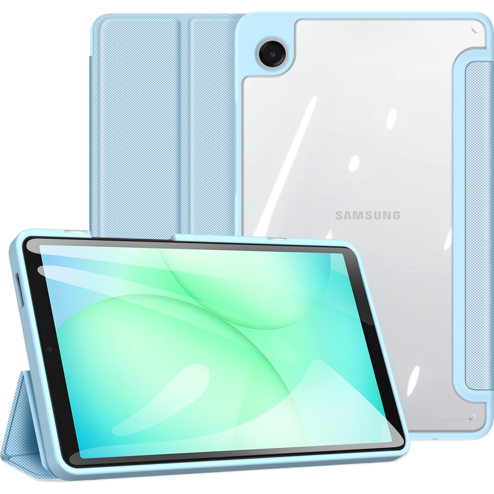 Etui z klapką Dux Ducis Toby do Samsung Galaxy Tab A11/A9, niebieskie